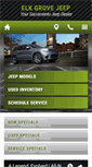 Mobile Screenshot of elkgrovejeep.com
